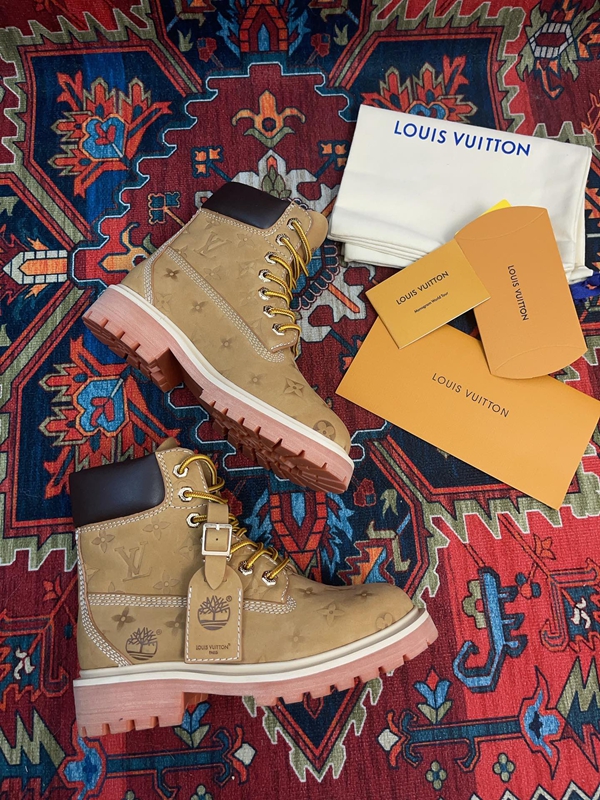 ルイヴィトン靴側面デザイン